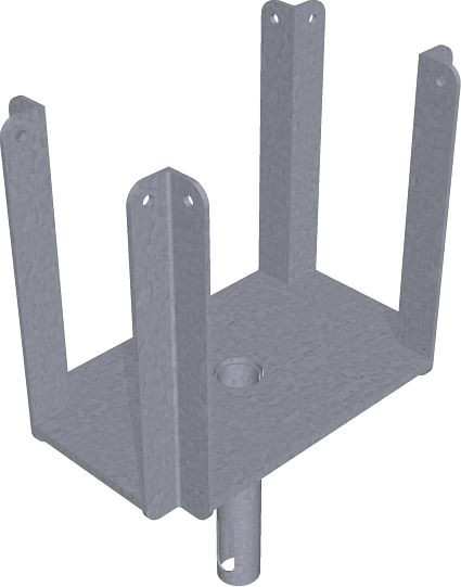 Schalkkop voor bekistingssteunen, type standaard, buis-Ø 26,9 mm, 10192-0