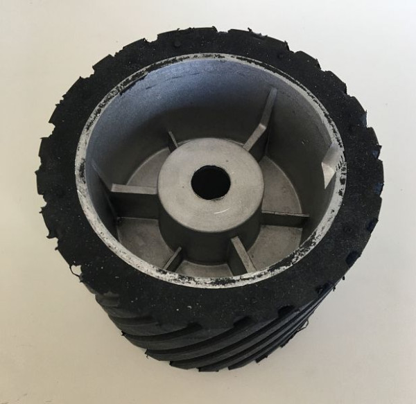 ELMAG rol met rubberen pad nr. 28, voor BSM 100x1220, 9802428