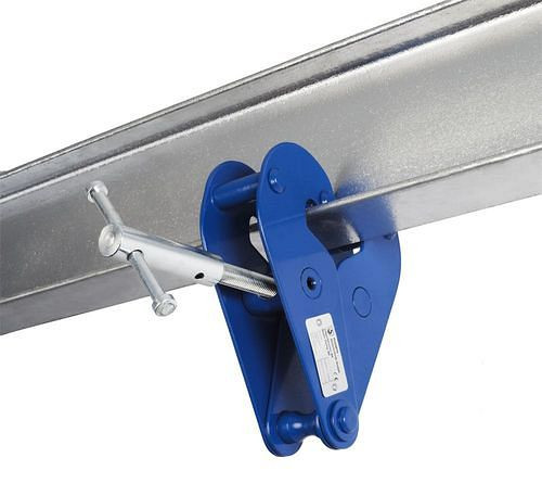 PLANETA draagklem BK10, met verzinkte spindel, draagvermogen 1000 kg, grijpbereik 75 - 230 mm, 306567