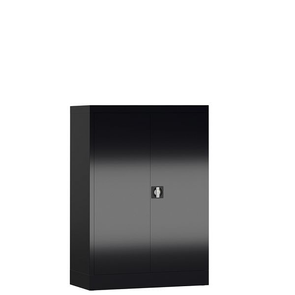 Lüllmann ClassiX draaideurkast, 1200 x 920 x 420 mm, diepzwart, X-530329