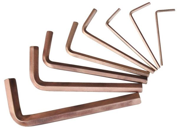 KS Tools BRONZEplus inbussleutelset, lang, 9-delig, 963.1516
