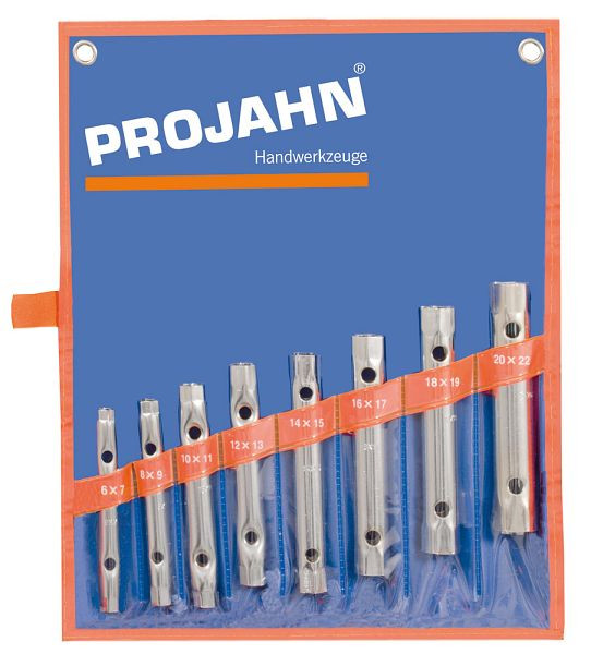 Projahn dopsleutelset 10 stuks 6x7 - 20x22mm, 9988
