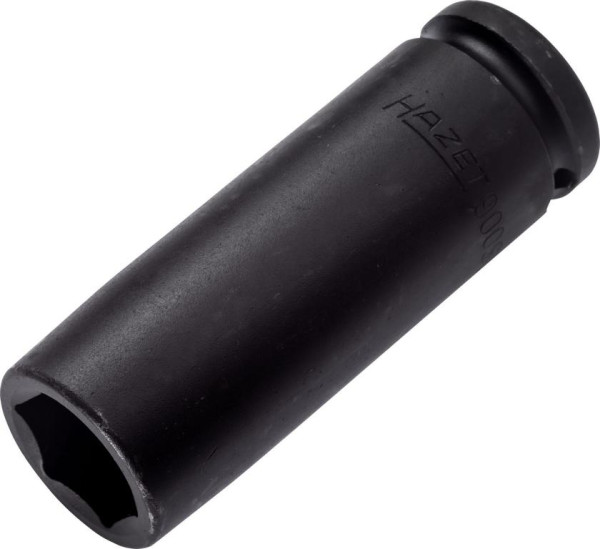 Hazet impact, machine schroevendraaierdop, zeskant, hol vierkant 12,5 mm, 19 mm, lange versie, 900SLG-19