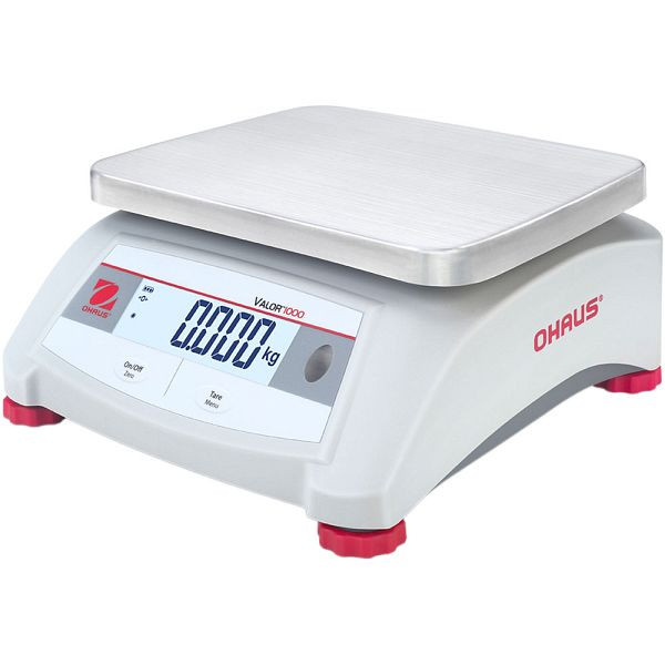 OHAUS keukenweegschaal, kalibreerbaar, capaciteit 6 kg, indeling 2 g, afmetingen 255 x 305 x 115 mm (BxDxH), KK2210060