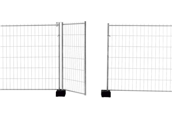 Schake bouwhek “Standaard”, hoogte: 1,20 m, breedte poortelement: 1,20 m, 3B1212