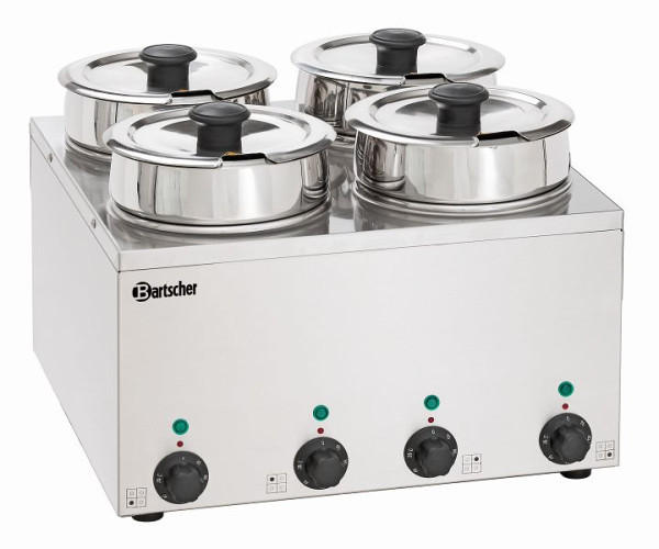 Bartscher Bain Marie Hotpot, 4x potten, 3,5 l, 608035