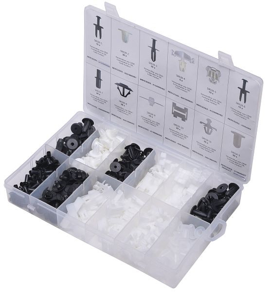 SW-Stahl bevestigingsclip assortiment, Mercedes-Benz, 270 stuks, S8028