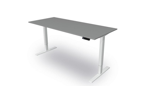 Kerkmann zit-statafel B 2000 x D 1000 mm, elektrisch in hoogte verstelbaar van 720-1200 mm, Move 3, grafiet, 10381112