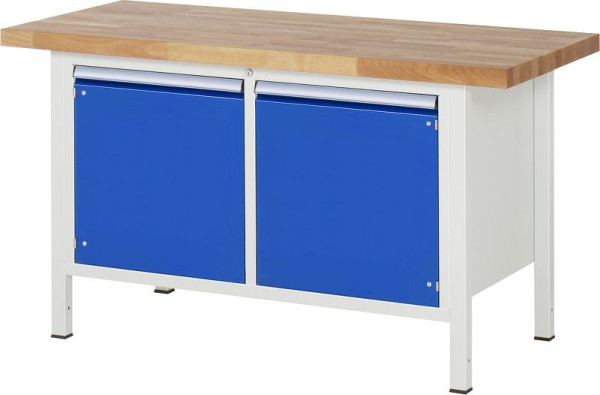 RAU werkbank serie 8000 - model 8465, B1500 x D700 x H840-1040 mm, 03-8465A2-157B4H.11