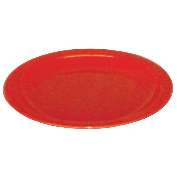 Olympia Kristallon bord rood 23cm, VE: 12 stuks, CB770