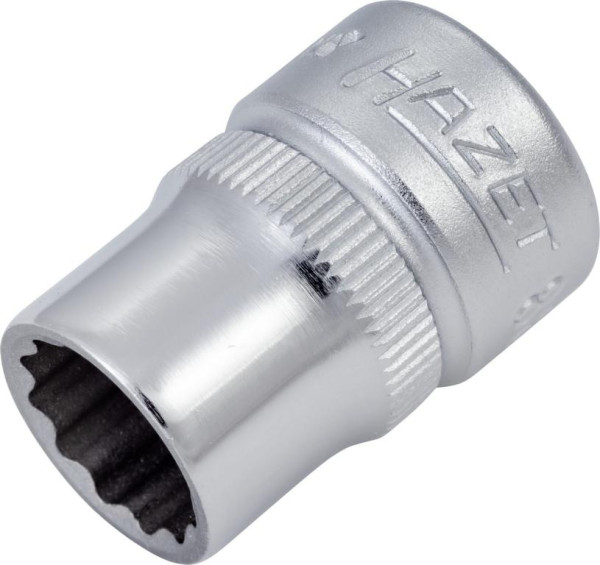 Hazet dop, bi-hex, hol vierkant 10 mm (3/8 inch), 10 mm, gekarteld, 880Z-10