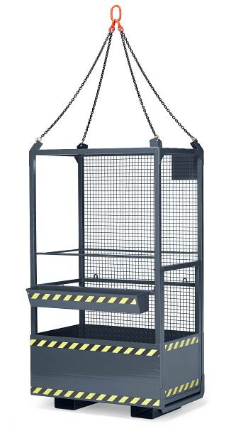 RR Industrietechnik werkmand type RAK-Kranbar RAL 7016, 120000012