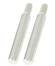 KS Tools ronde adapter, 8 mm, verpakking van 2, verchroomd, 450.0183