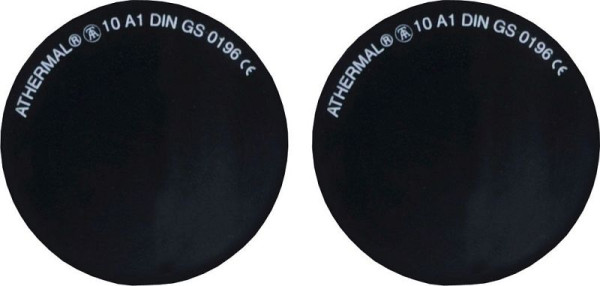 ELMAG lasbrillens DIN 5, 50x2 mm rond voor autogeen, 55372