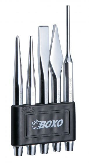 Boxo pons- en beitelset 5 stuks, PP-05BP