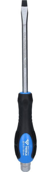 Brilliant Tools gleufschroevendraaier met slagkap, 8,0 mm, BT034805