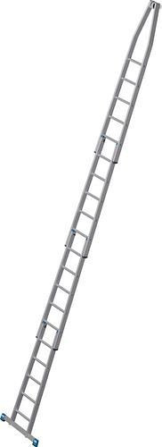 Krause opsteekladder van aluminium, set van 4, 20 sporten, 307669