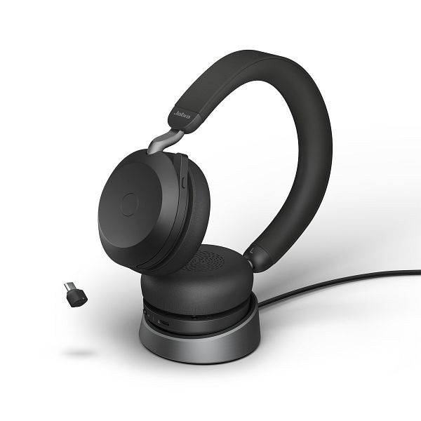 Jabra Evolve2 75 Link380c Unified Communications-stereostandaard Zwart, 27599-989-889