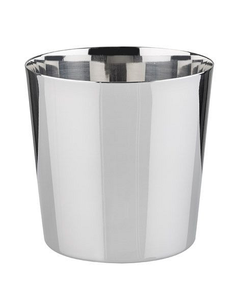 APS serveeremmer/beker, Ø 8,5 cm, hoogte: 8,5 cm, RVS, 0,35 liter, -SNACKHOUDER-, 40606