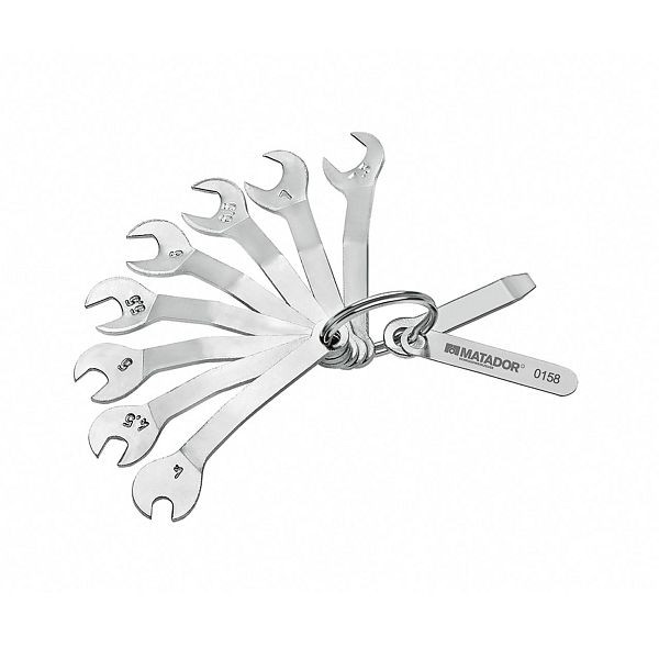 MATADOR magnetische sleutelset op ring, 4 - 7,5 mm, 0158 0001