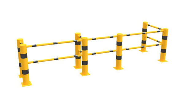 Schake eindpaal voor beschermende reling voor pluggen, 40158-0BG