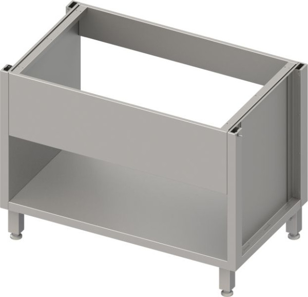 Stalgast RVS spoelbakkast versie 2.0, voor poten/sokkelframe, met spoelbakpaneel 1200x640x660 mm, BX12670