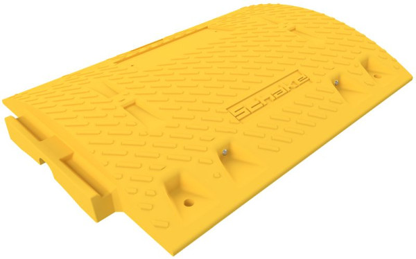 Schakedrempel middenstukhoogte: 60 mm met reflectorlenzen overlooplengte: 400 mm totale breedte: 500 mm, 3392-61
