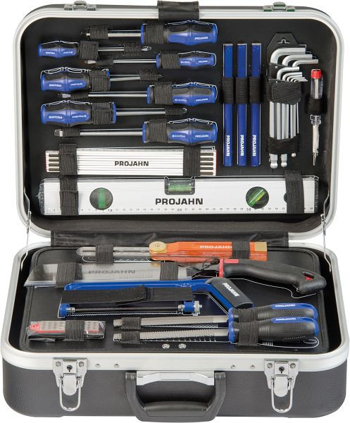 Projahn timmerman gereedschapskoffer 92 stuks, 8684