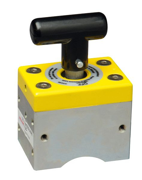 ELMAG magneetaanslag MS 600, 76x52x110mm, houdkracht 268 kg, 'AAN/UIT omschakelbaar', 55477