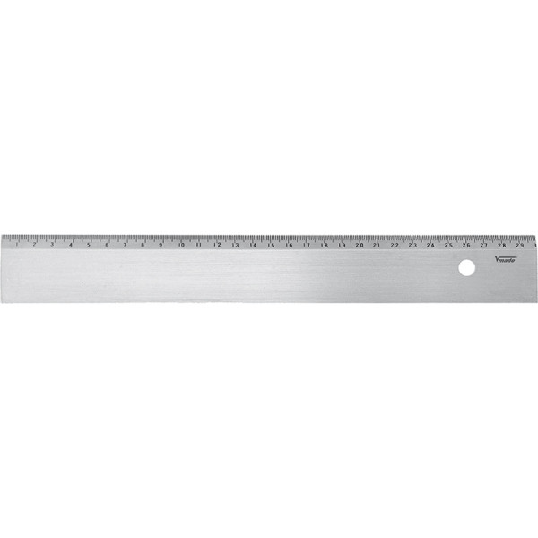 Vogel Germany werkliniaal, met schuine rand, met mm schaalverdeling, 300 mm, 40 x 5 mm, 1794300030