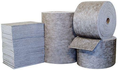 DENSORB EcoSorb non-woven mat Universeel, gemaakt van gerecyclede cellulose, 38 x 48 cm, VE: 100 stuks, 201-675