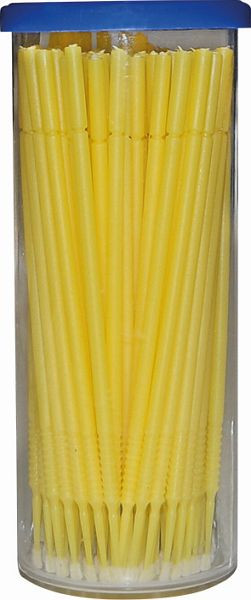 Kunzer micro reinigings- en retoucheerborstels, 100 stuks in dispenserdoos, 7MRB100