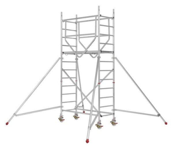 HYMER ADVANCED SAFE-T rolsteiger volgens DIN EN 1004, module 1 + KIT + boomset, framedeelbreedte 0,72 m, platformlengte 1,58 m, reikhoogte 4,25 m, 707004