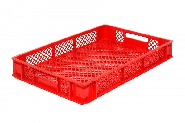ALPHA Bäckerkiste 600x400x90 mm rot, 317-RO