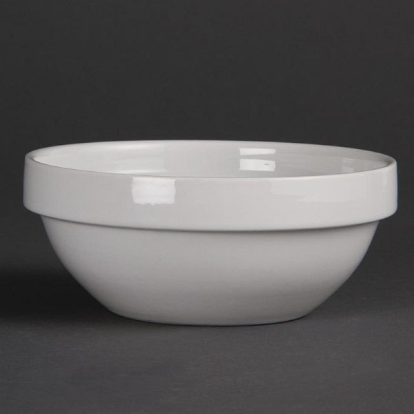 Olympia Whiteware stapelbare schalen 13cm, VE: 12 stuks, CF354