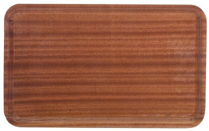Contacto houten dienblad GN 1/1, antislip, kleur: mahonie, 3504/001