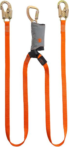 Skylotec Y-TIE BACK, oranje SKYSAFE PRO TIE BACK Y, ovaal staal / Enknoten, L-0578-1,8