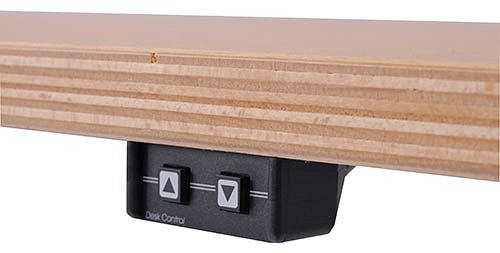 Bedrunka + Hirth 4-poots onderstel, met elektrische hoogteverstelling, 1500 x 750 x 670-1015 mm, 1 x motor, 4150E175G