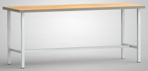 KLW standaard werkbank - 2000 x 700 x 840 mm L x D x H, WS001N-2000M40-X7000