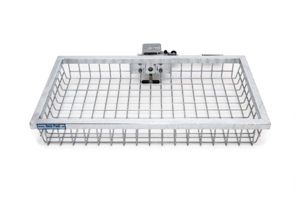 Achterdrager Optimaal, opvouwbaar met snelsluiting in maat 900 x 500 x 125 mm, 900294