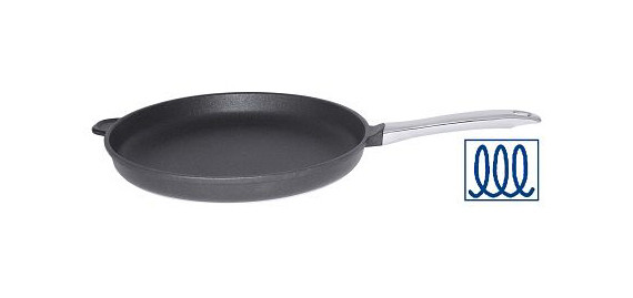 Contacto gegoten aluminium pan 32 cm met titanium aluminium coating, 5573/320