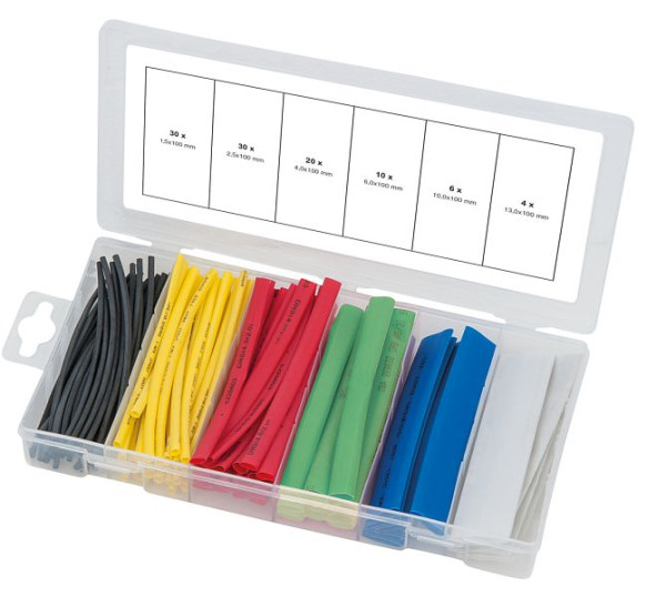 KS Tools assortiment krimpkous, gekleurd, 100 stuks, 970.0540