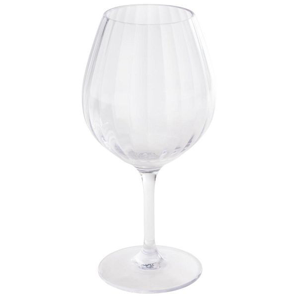 APS rode wijnglazen van Tritan-kunststof in transparant, Ø 10,5 cm, hoogte: 21 cm, 600 ml, verpakking van 12, 10542