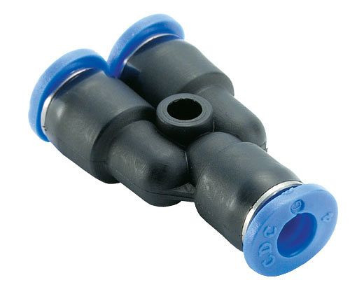 timmer B-YVM-2x3-3-KU, mini serie Y connector, slang Ø: 3 mm, VE: 10 stuks, 03070130