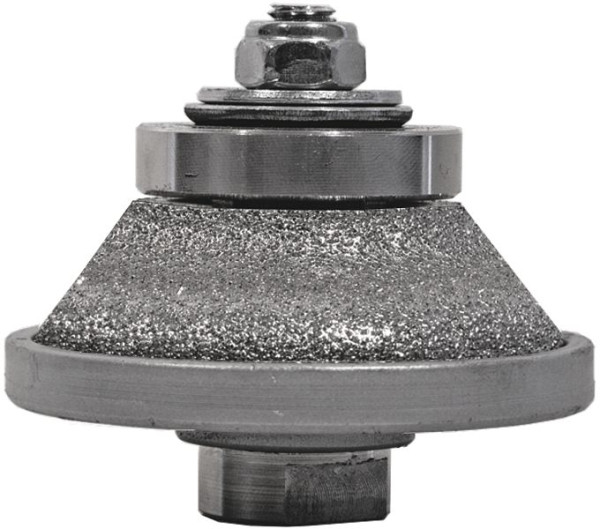 ELMAG diamantprofielfrees Profiler PXE, hoogte: 20, M14 - 'vacuümgesoldeerd', afschuining 45°, 64172