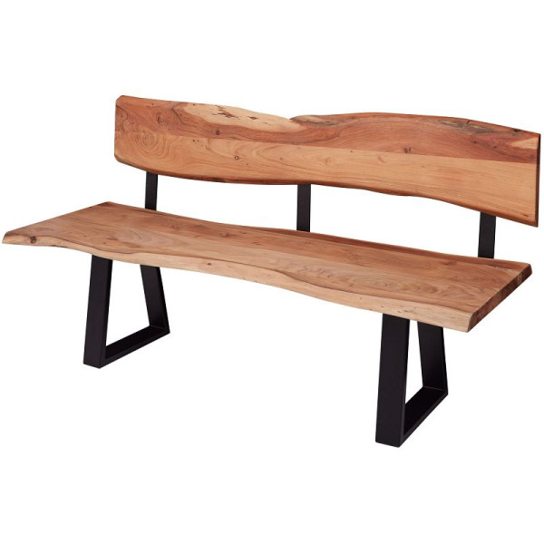 Wohnling eetkamerbank GAYA 180x85,5x60 cm massief acaciahout, WL5.639
