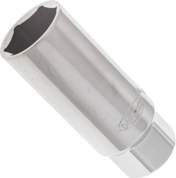 VIGOR bougiedop, vierkant, hol 10 mm (3/8 inch), buitenzeskantprofiel, 21 mm, V2120N