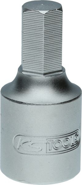 KS Tools olieservicebitdop 3/8" 9 mm voor binnenzeskantschroeven, 150.9124