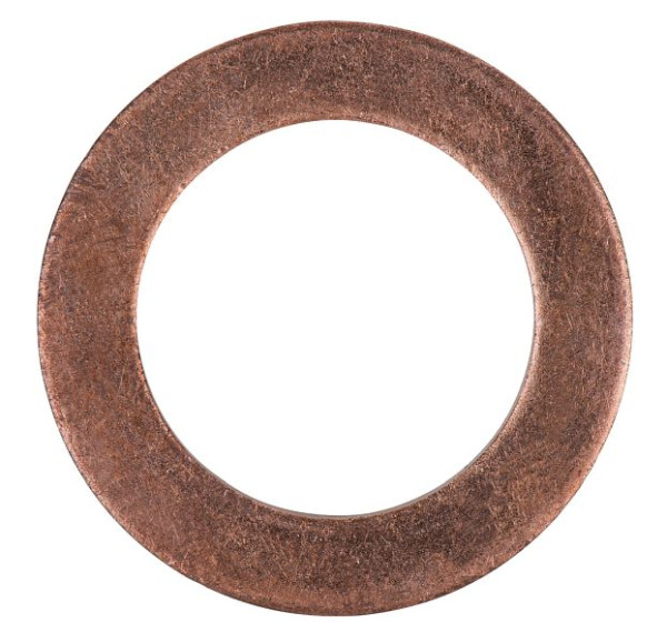 KS Tools afdichtring, koper, buitendiameter 25,5 mm, binnendiameter 16 mm, verpakking van 25, 430.2511