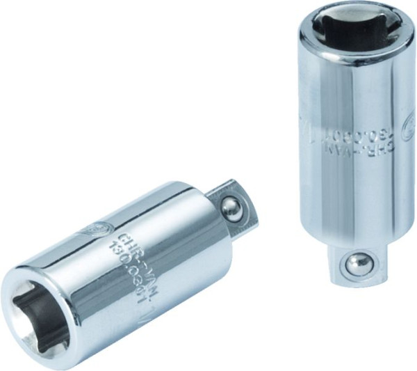 KS Tools Dopsleutelvierkant 1/4", kort, 1/4", 130.0301